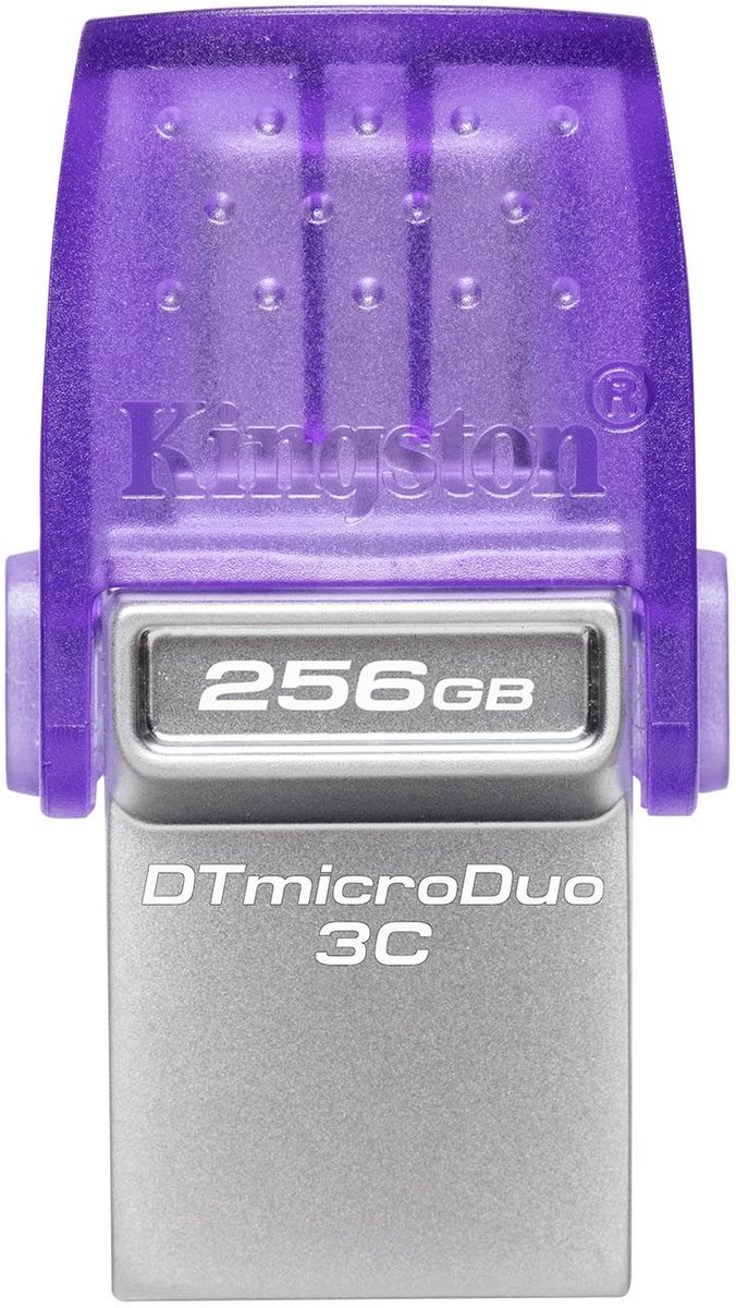 Kingston DataTraveler microDuo 3C - 256GB - USB-minne