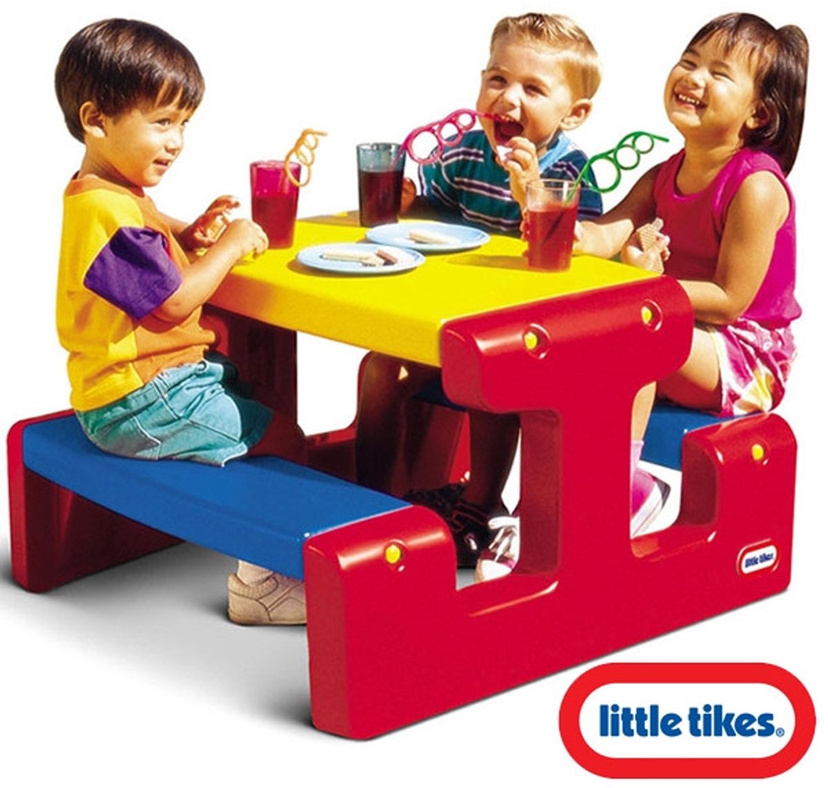 Little Tikes Junior Picnic Table - Primary