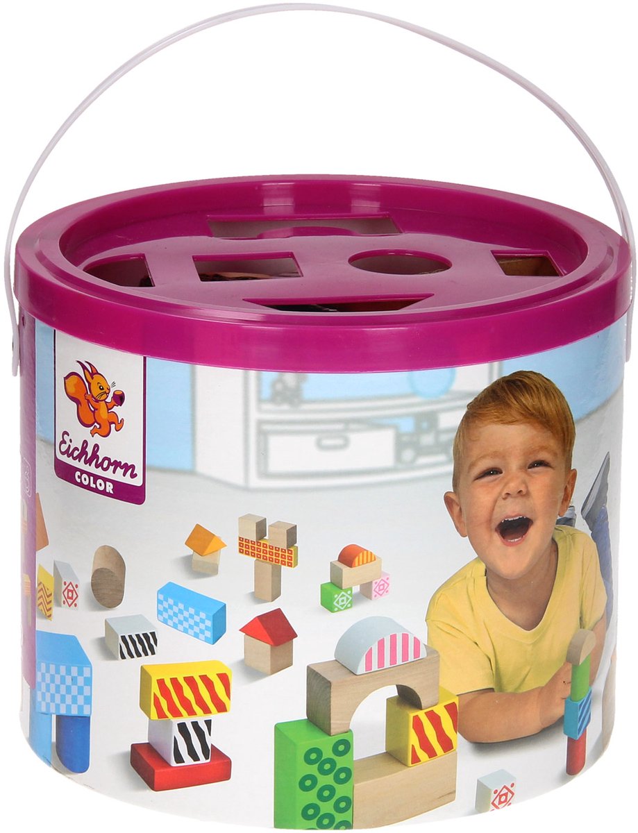 Eichhorn Color Wooden Blocks