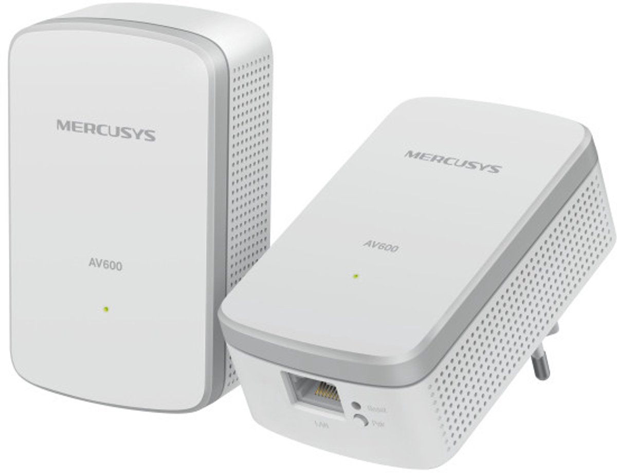 Mercusys MP300 KIT adaptador de red PowerLine 600 Mbit/s Ethernet Blanco 2 pieza(s)