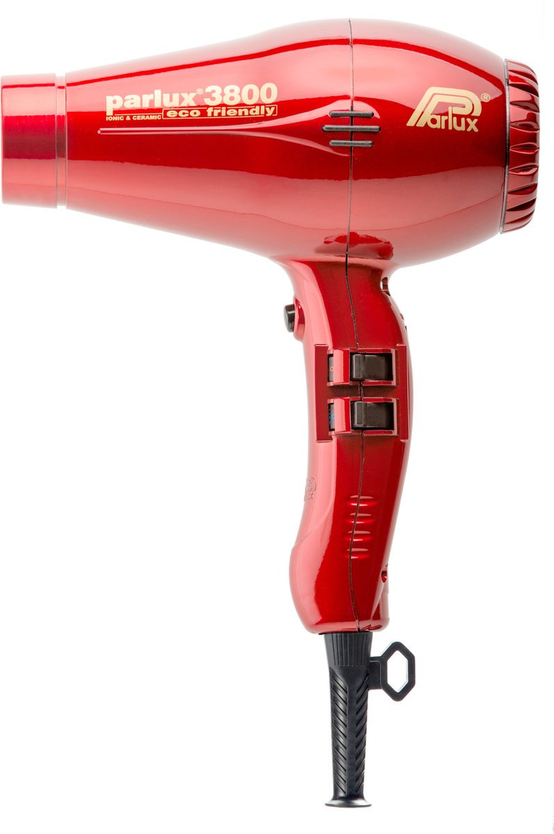 Parlux 3800 ecofriendly secador #rojo 1 u