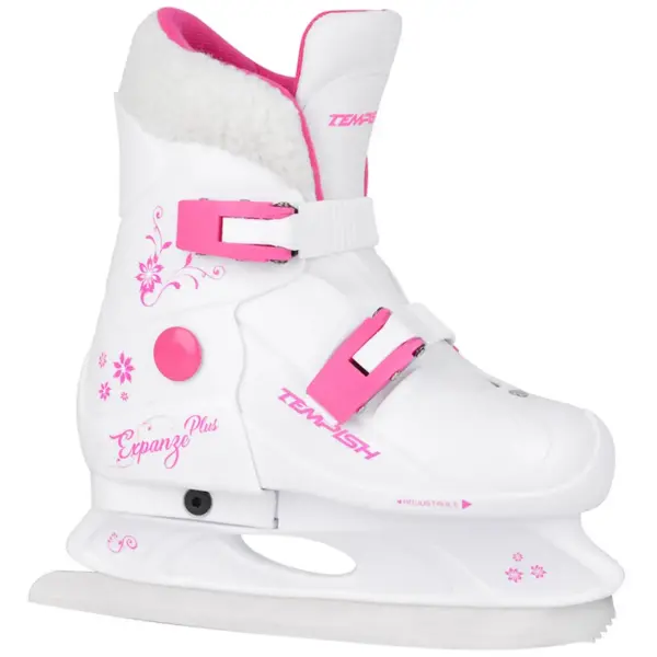 Patins De Gelo Ajustáveis Tempish Ice Fur Expanze Plus Girl (Branco - 29-32)