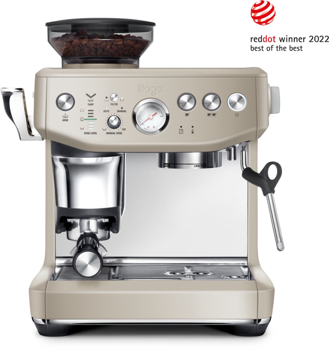 Sage the Barista Express Impress SES876ALM espressomaskin - Beige
