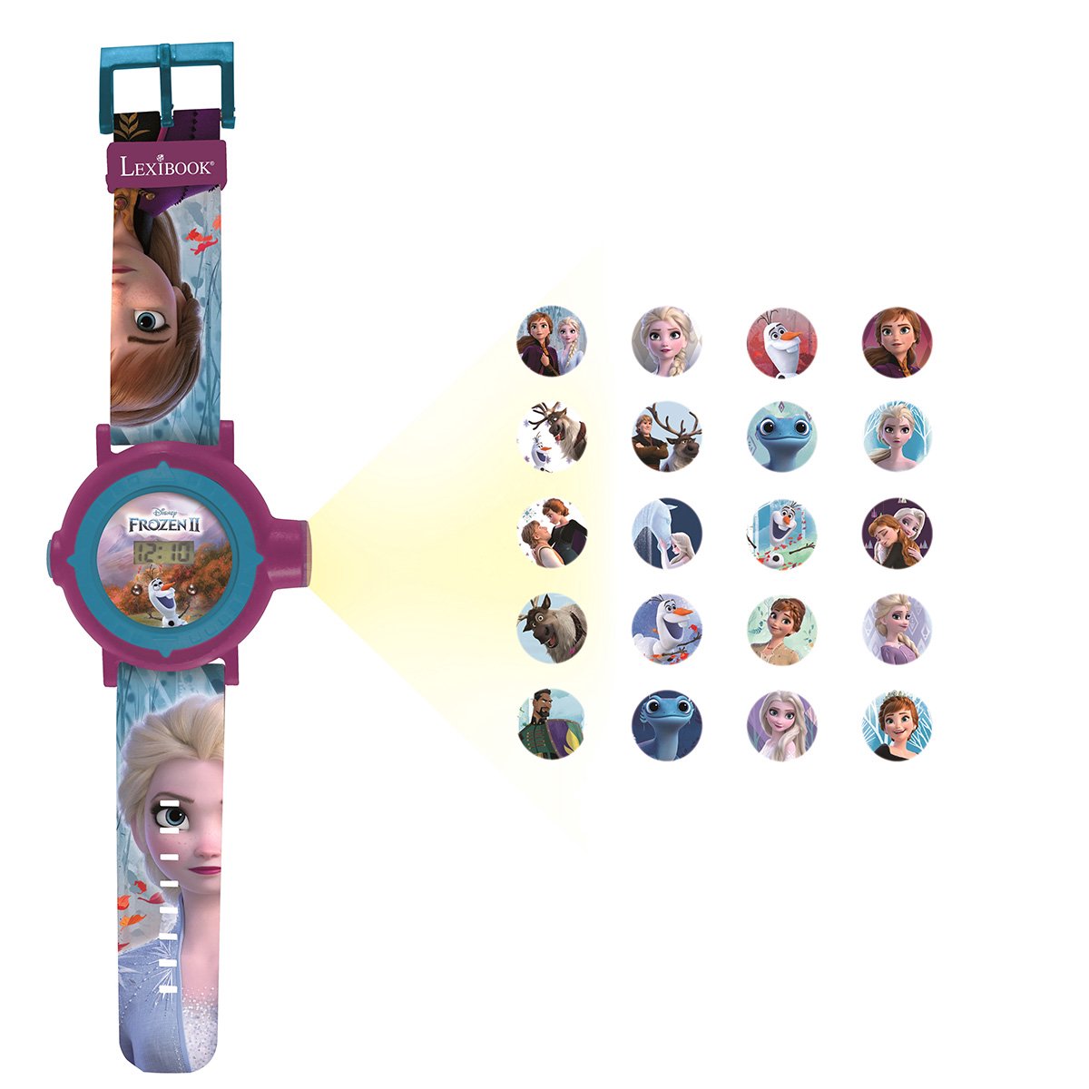 Lexibook - Disney Frozen - Digital Projection Watch (DMW050FZ)
