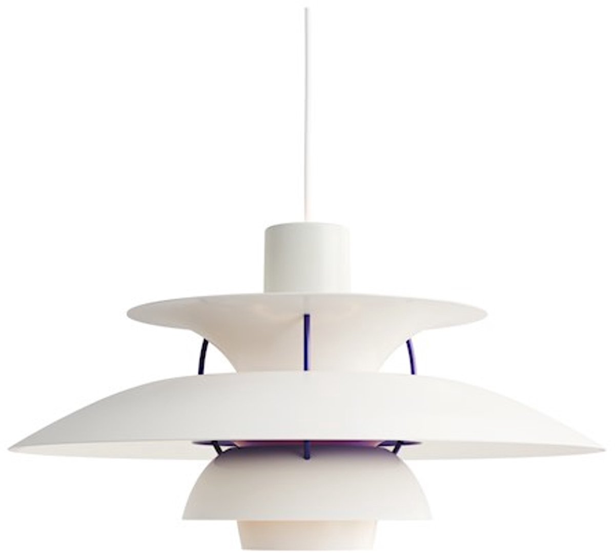 Louis Poulsen Lámpara colgante PH 5 Ø500, Rosa