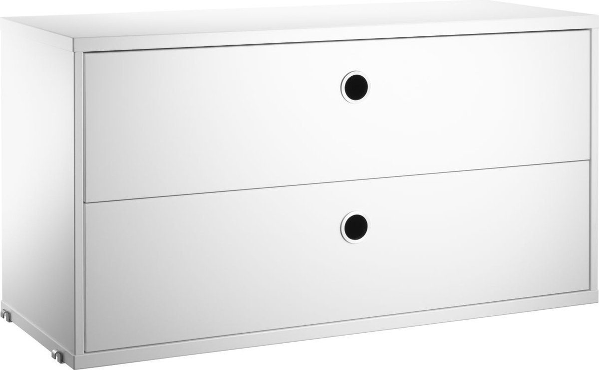 String Cajonera String Blanco, 78x30 cm