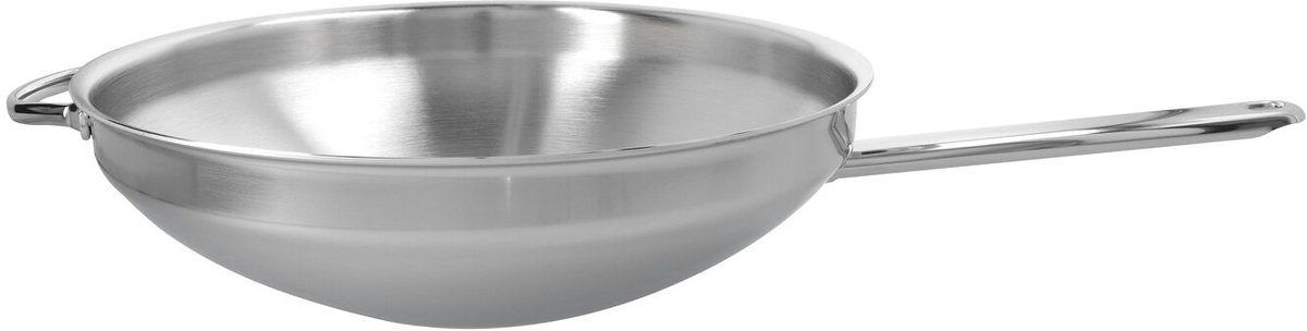 Demeyere Apollo 7 sartén wok de acero inoxidable 7-ply 2 asas Ø32 cm