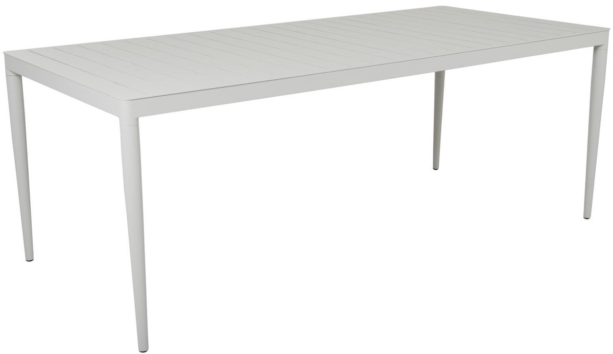 Brafab Tavolo da pranzo Bigby Light grey, 195x90 cm