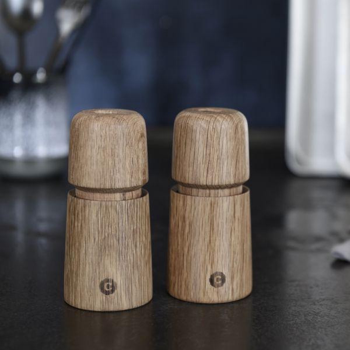 Crushgrind Stockholm macinapepe Natural, FSC rovere, 11 cm