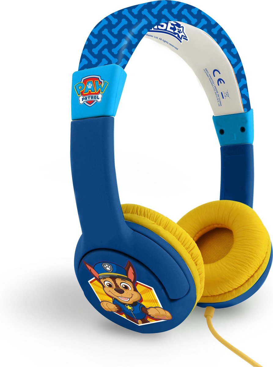 Hörlur Junior On-Ear Paw Patrol Chase