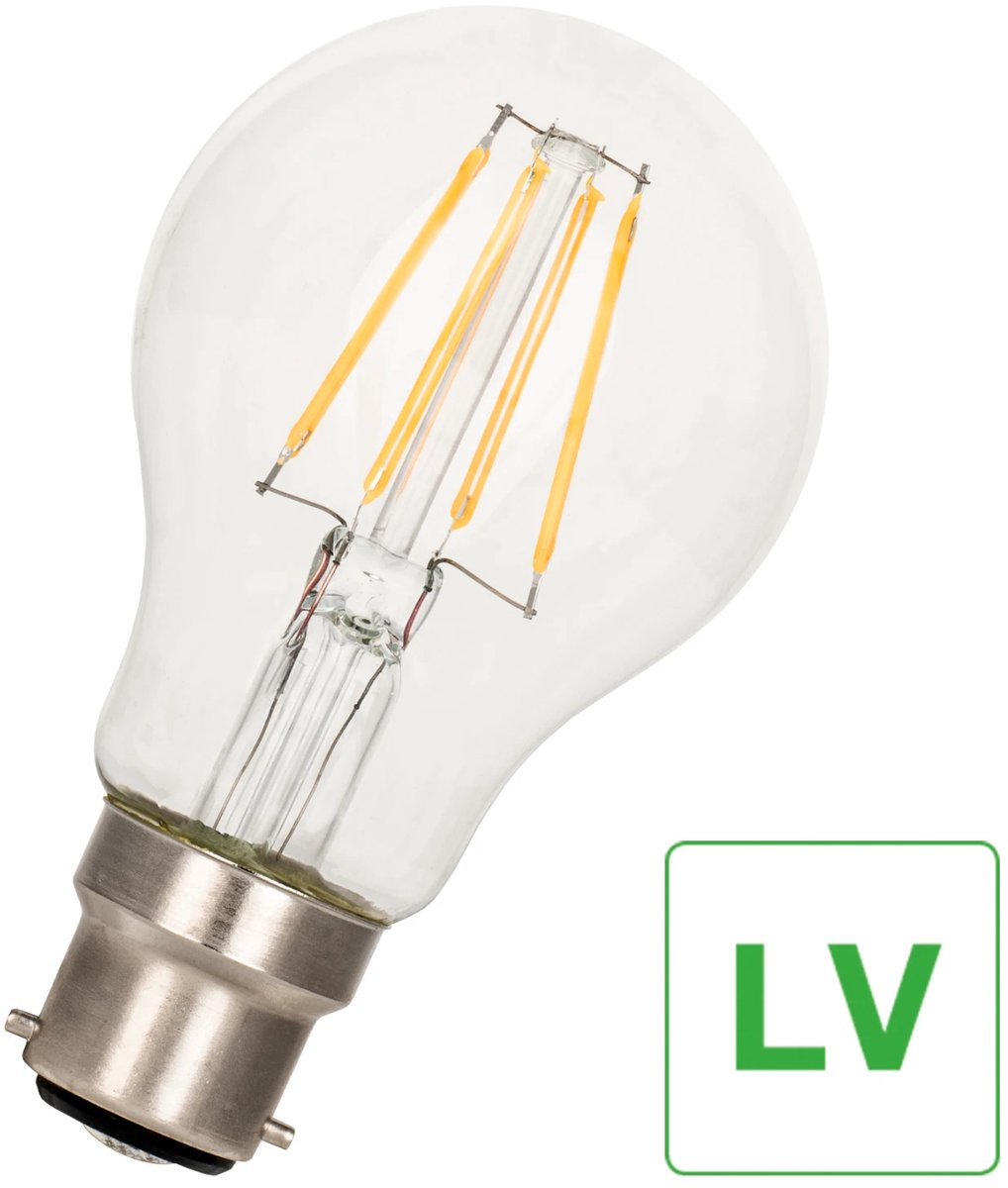 Bailey LED lågvoltslampa 2700K 330lm B22d 4W 12-42V