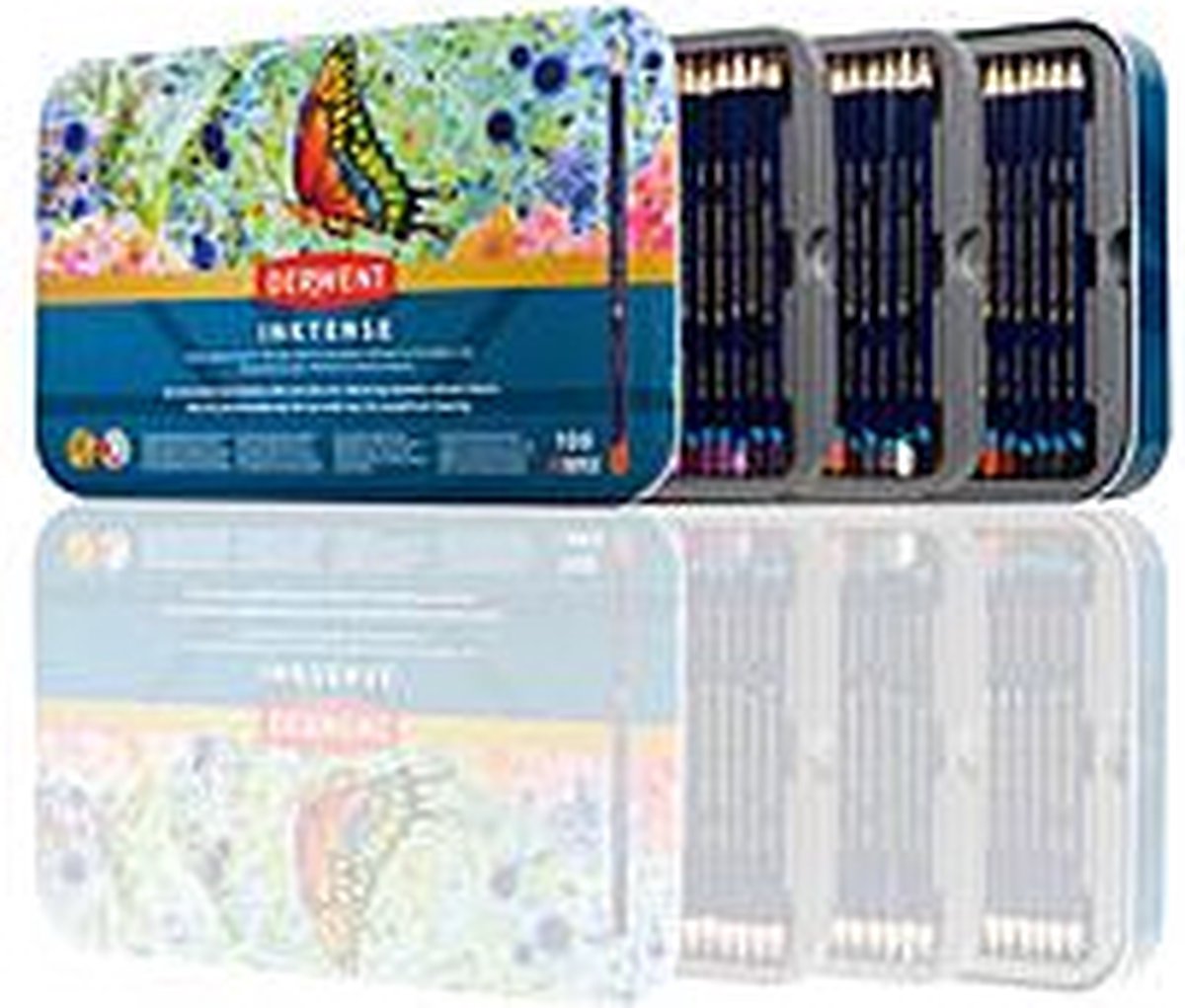 Derwent Inktense 100 Pencils Tin