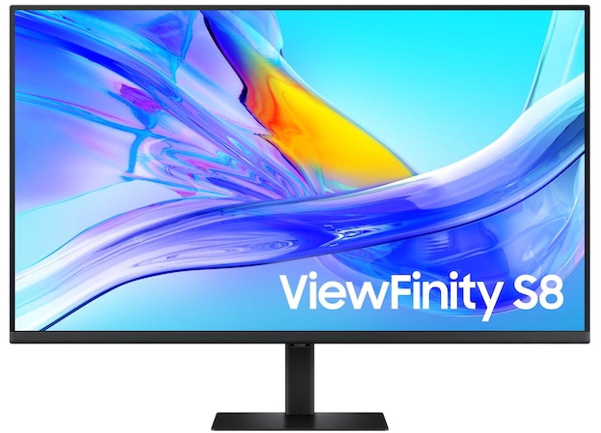 37" Samsung ViewFinity S8 S37D800UAU - 3840x2160 (4K) - 60Hz - VA - 90W USB-C - KVM switch