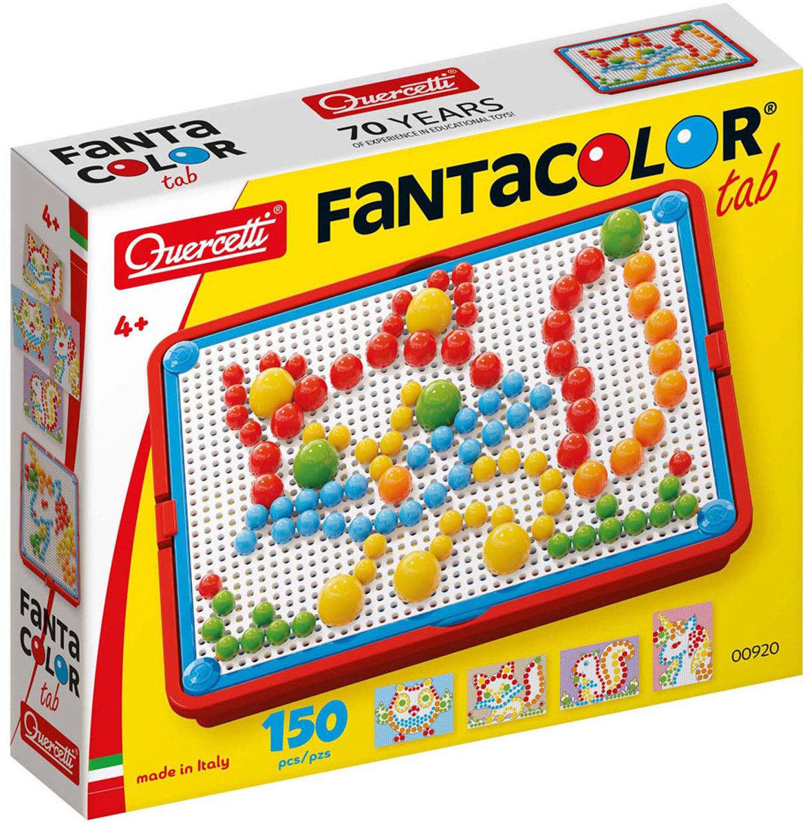 Quercetti FantaColor Tab (150 pcs)