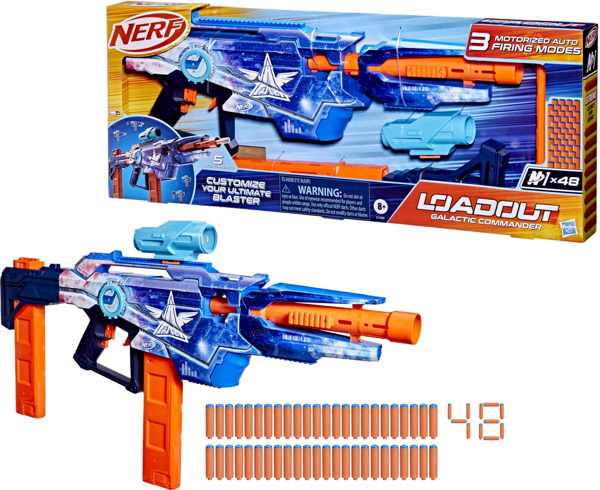 NERF Loadout Galactic Commander Blaster