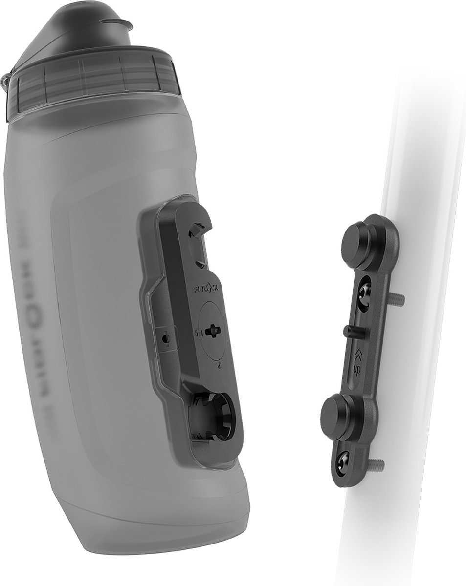 Fidlock Twist Bottle 590 + Bike Base - Smoke