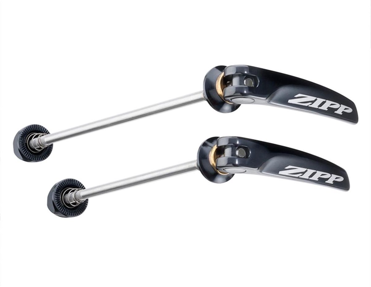 Zipp Tangente Stainless Steel Quick Release Skewers - Black, 100 / 130mm