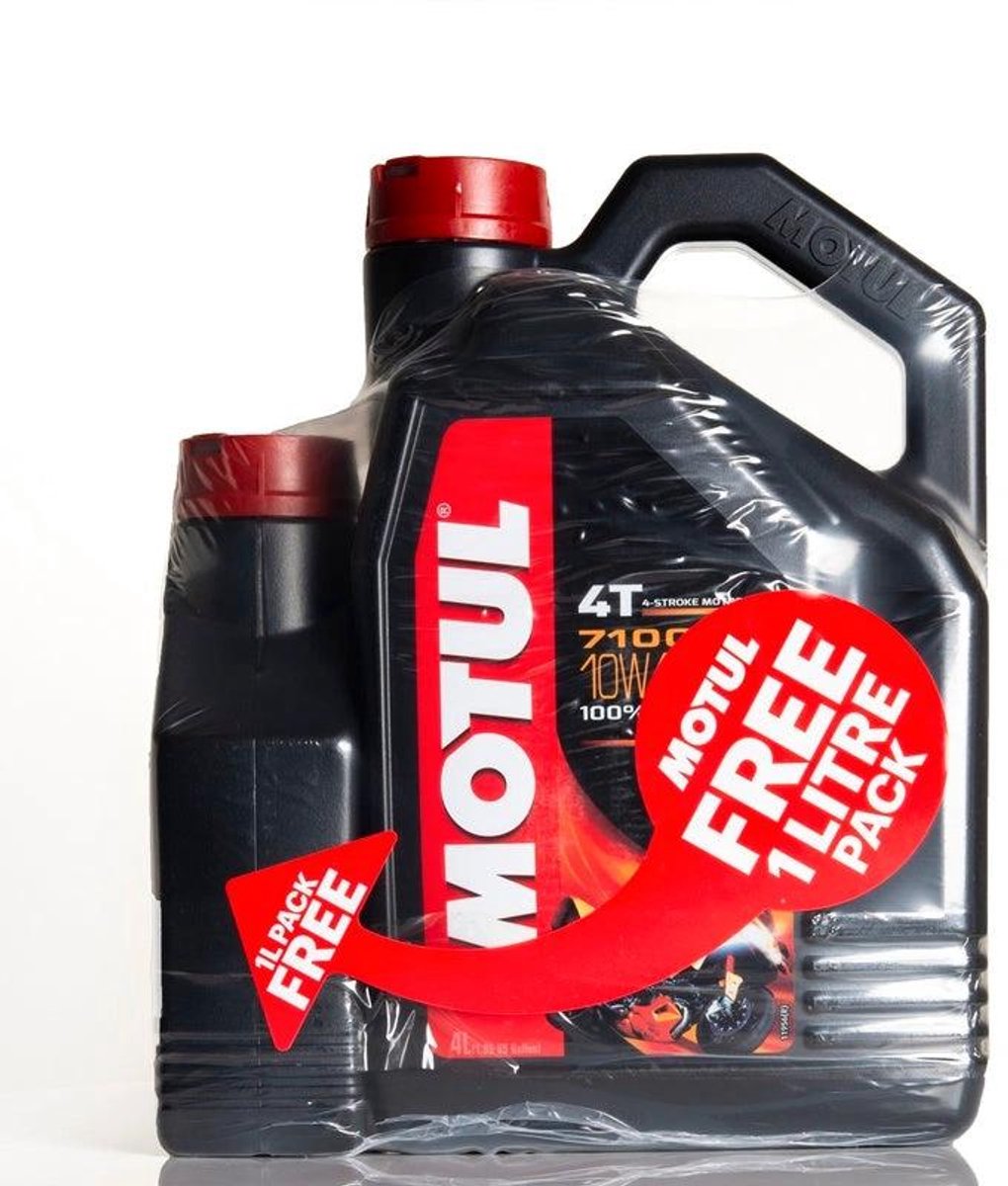 Motul 7100 4T Fully Synthetic 10W40 Engine Oil - 5 Litres