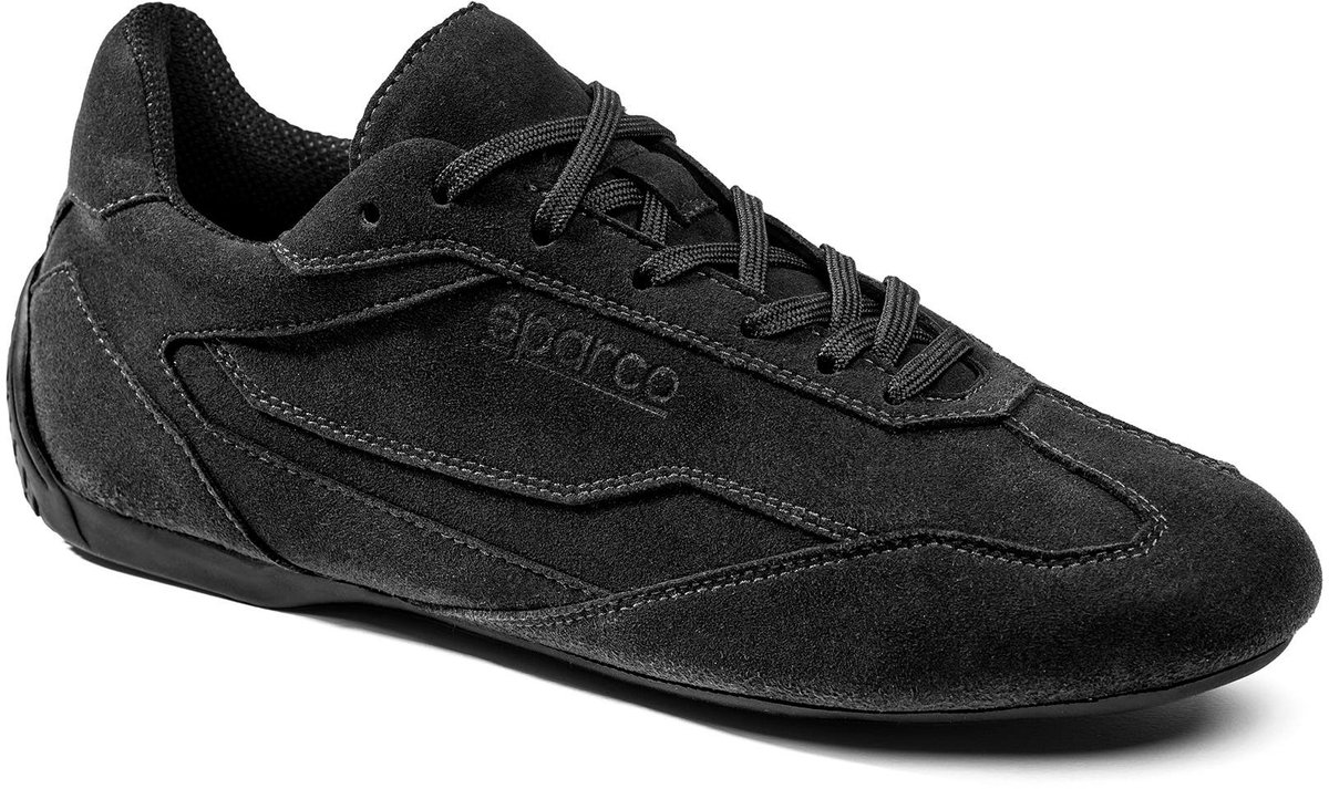 Sparco S-Drive Shoes - Navy Blue Suede, UK 8 / Eur 42