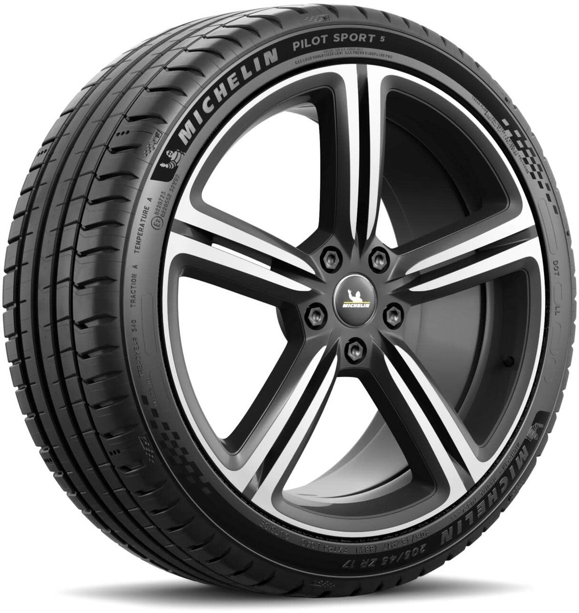 Michelin Pilot Sport 5 Tyre - 205 45 17 (88Y) XL Extra Load