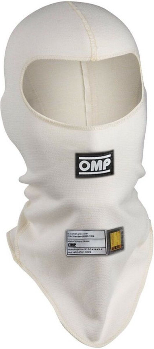 OMP First Balaclava - Colour: White, Size: M