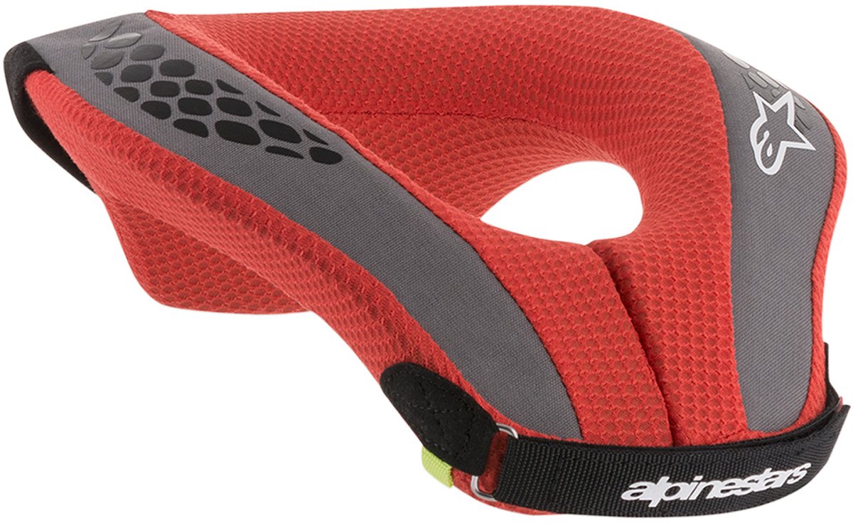 Alpinestars Sequence Youth Neck Roll - L/XL, Black / Red