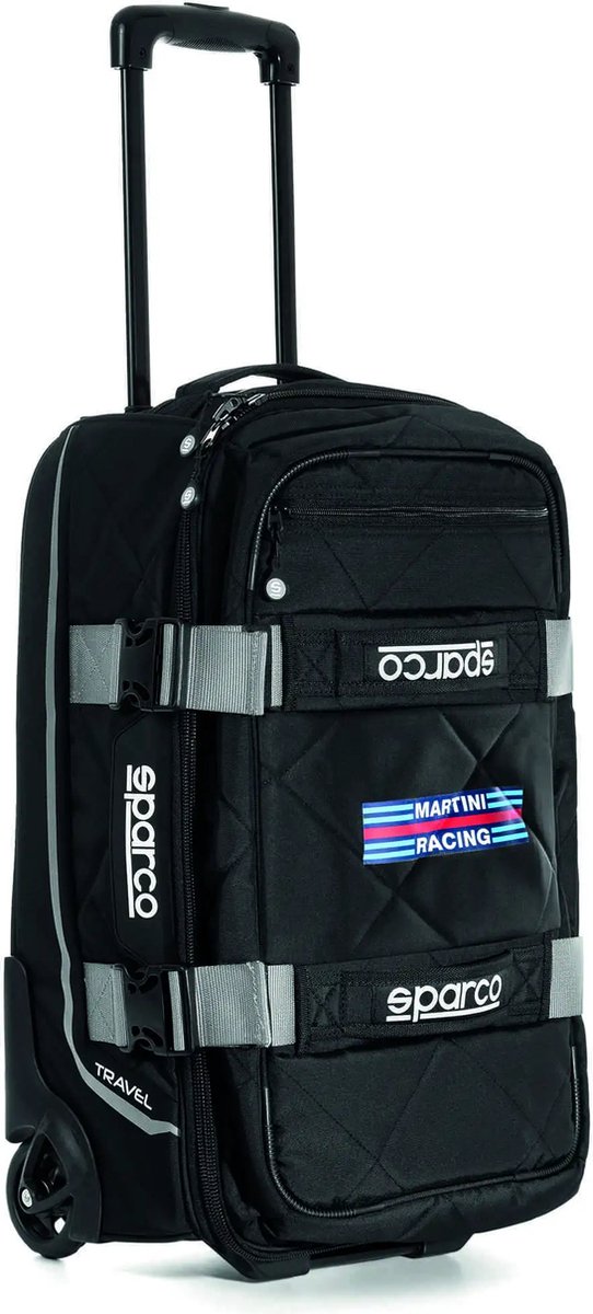 Sparco Martini Racing Travel Kit Bag - Silver