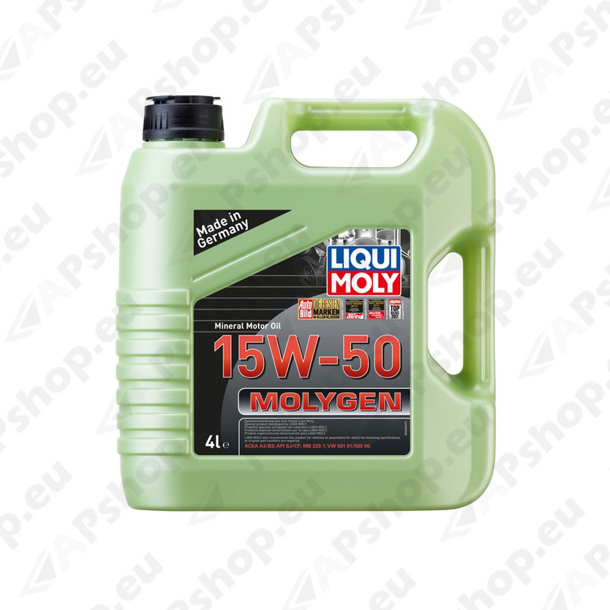 Liqui Moly Molygen 15W50 Mineral Engine Oil - 4 Litre