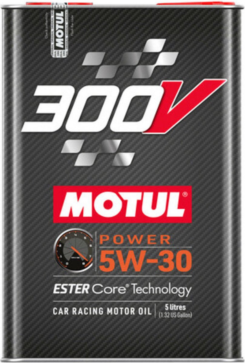 Motul 300V Power Synthetic Motorsport Engine Oil - 2 Litre, 5W30
