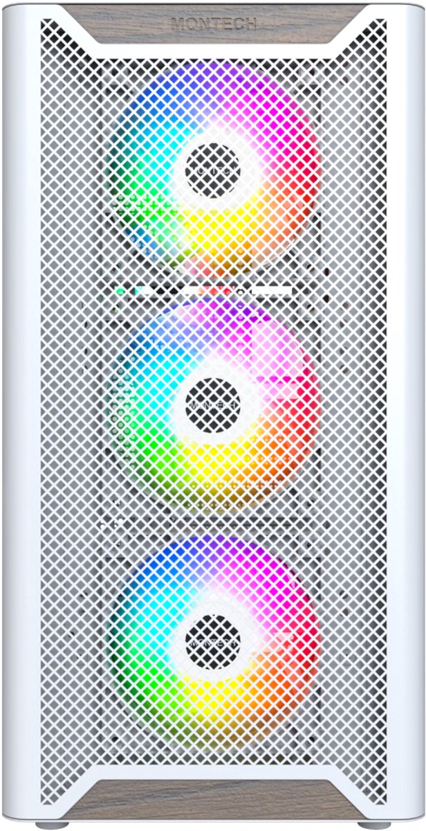 Montech XR Wood - Chassi - Miditower - Vit