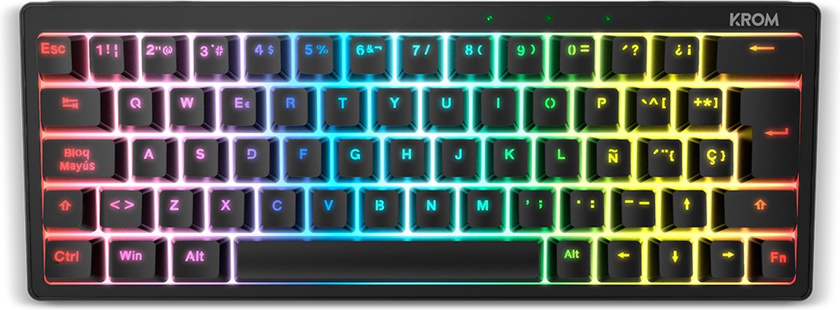 KROM KREATOR Mini Teclado Mecánico RGB