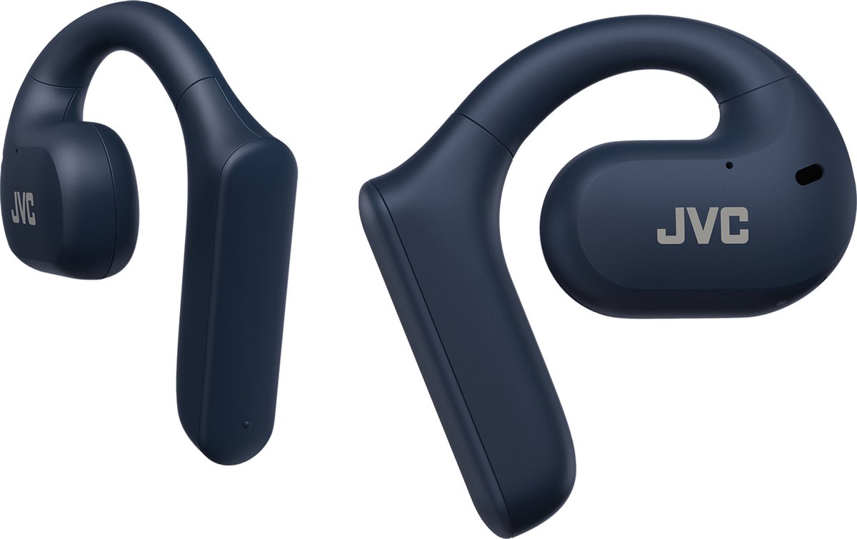 AURICULARES DE BOTON JVC HANP35TAU TWS AZUL BLUETOOTH