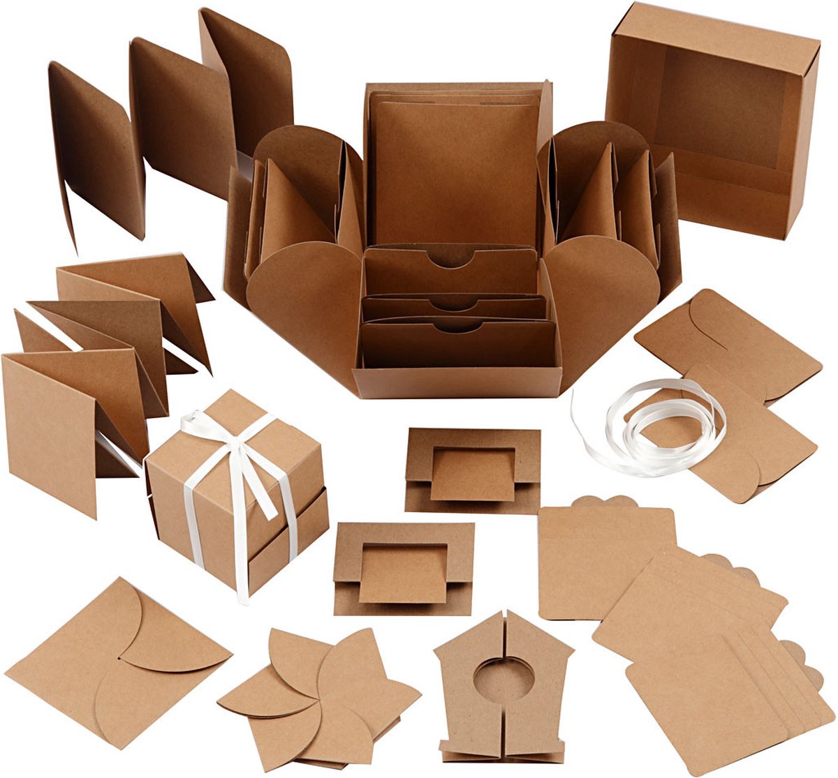 Creativ Company Explosion box - Brown (25380)