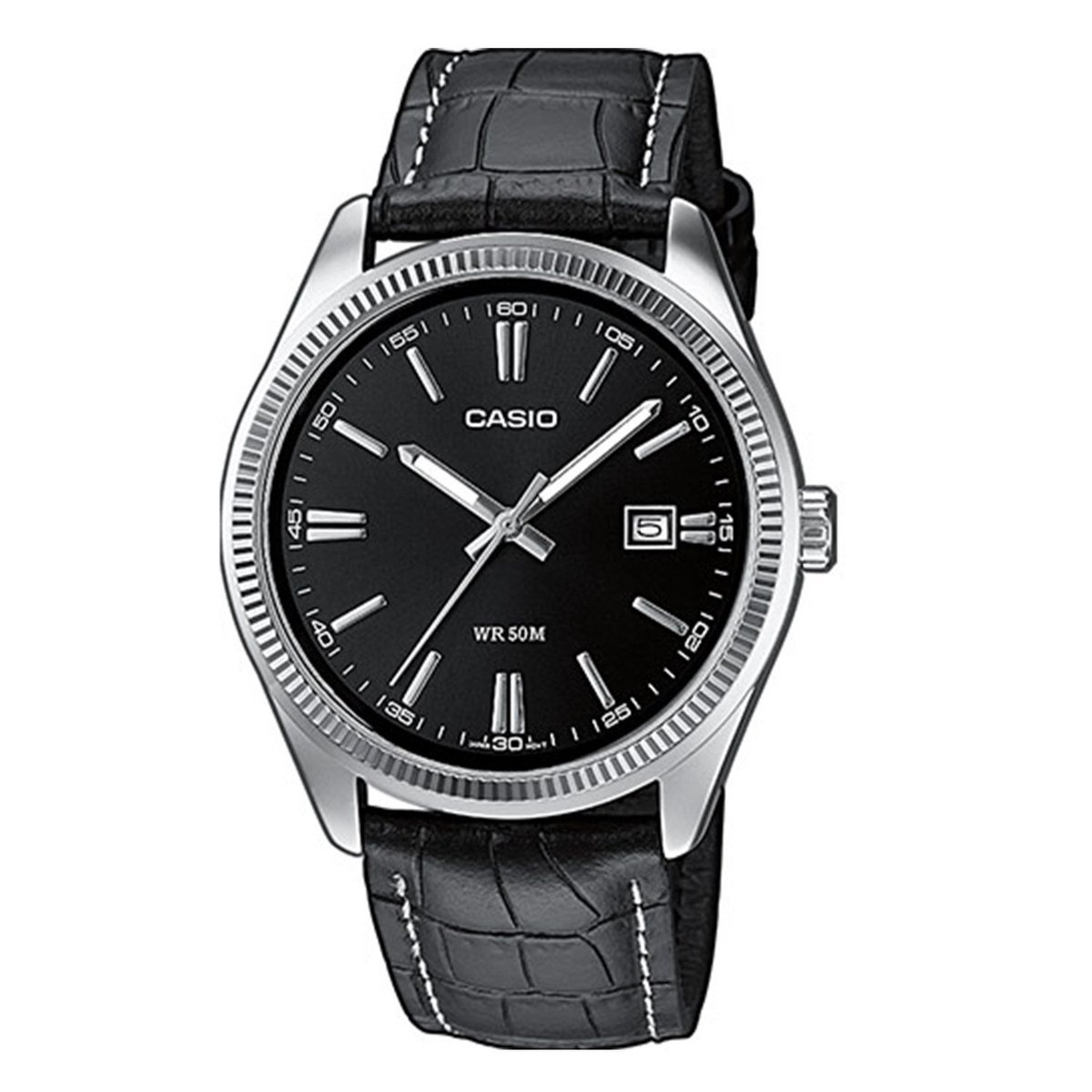 Casio MTP-1302PL-1AVEF Collection Men Reloj Analógico Negro