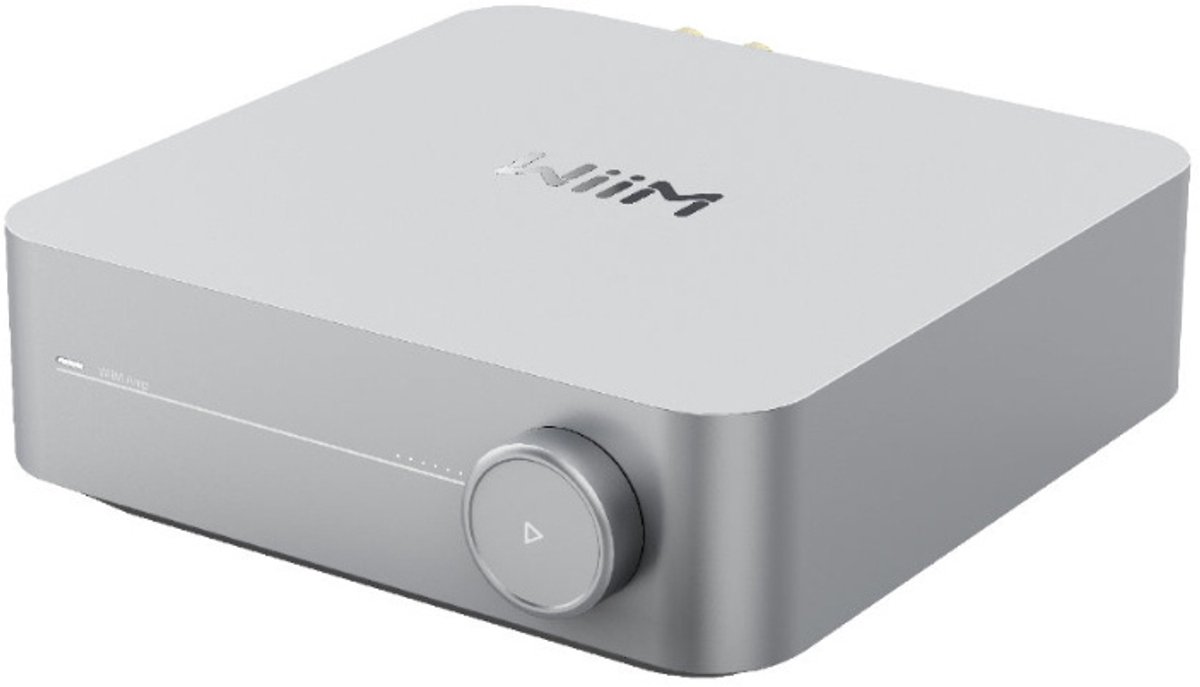 WiiM Amp Amplificador Streaming Estéreo 24 bits/192 kHz Gris Oscuro