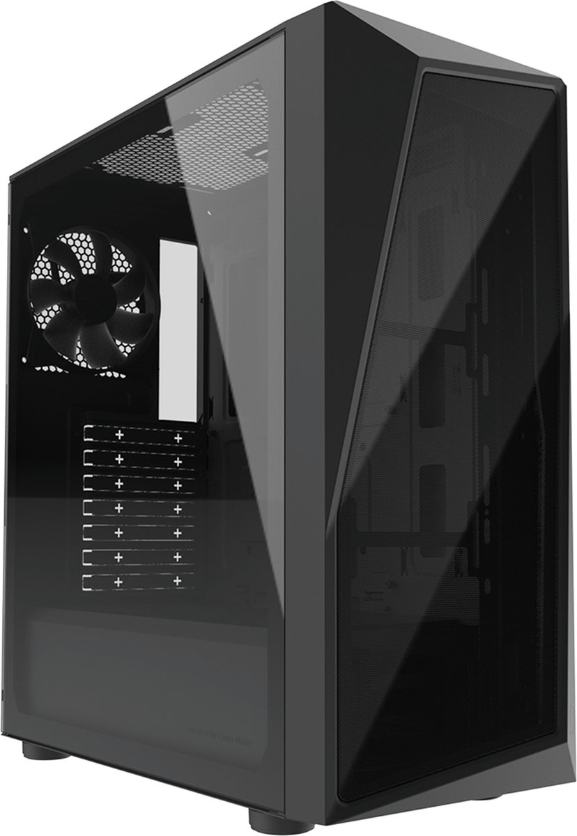 Caja PC Cooler Master CMP 520L Cristal Templado ATX Negro
