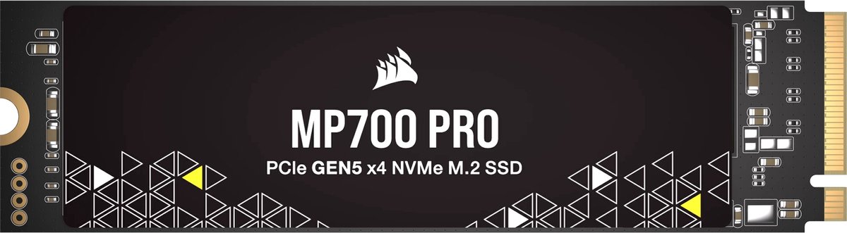 Corsair MP700 PRO 1TB NVMe M.2 PCIe 5.0 2280 11700MB/s SSD