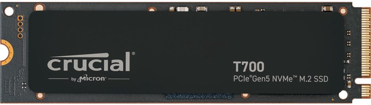 Crucial T700 4TB NVMe M.2 PCIe 5.0 2280 12400MB/s SSD