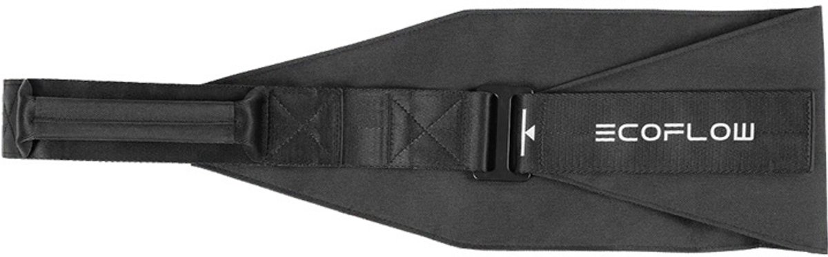 Correa de transporte EcoFlow con Velcro WAVE 3 Negro
