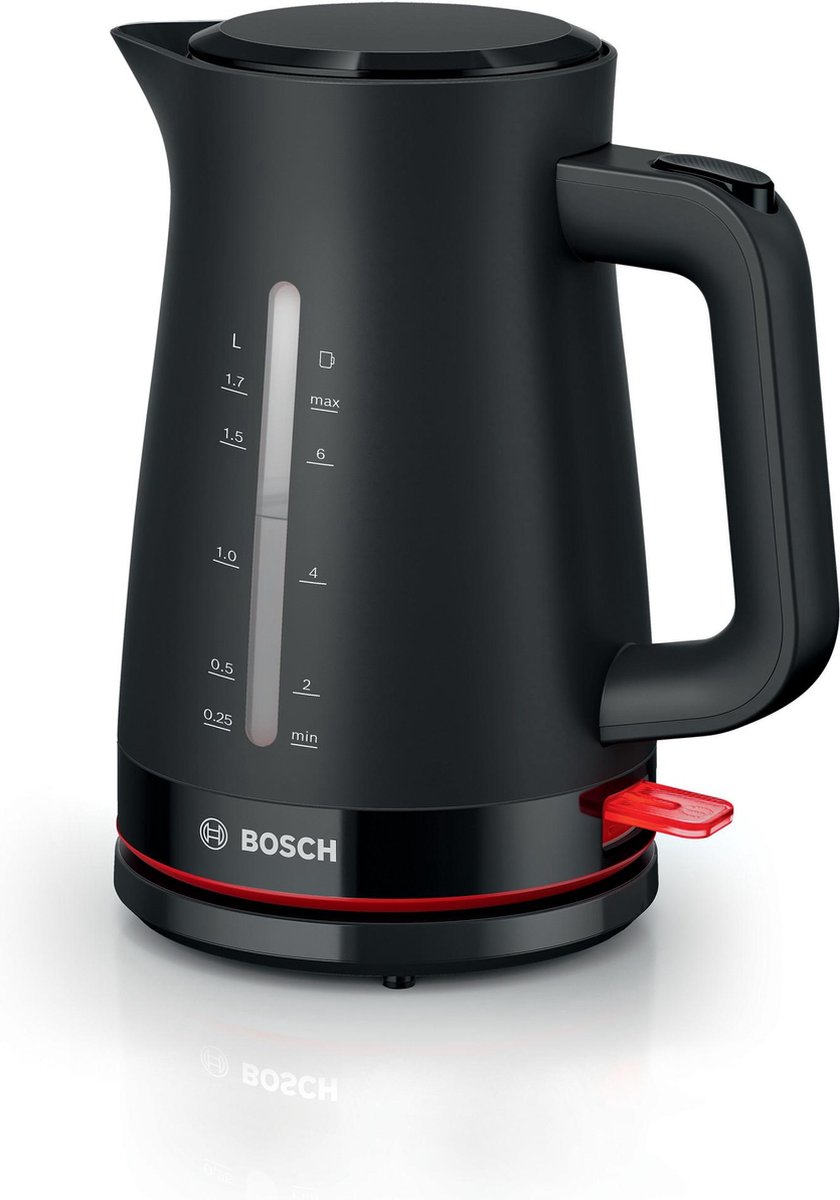 Hervidor eléctrico Bosch MyMoment 1,7L 2400W Negro TWK3M123