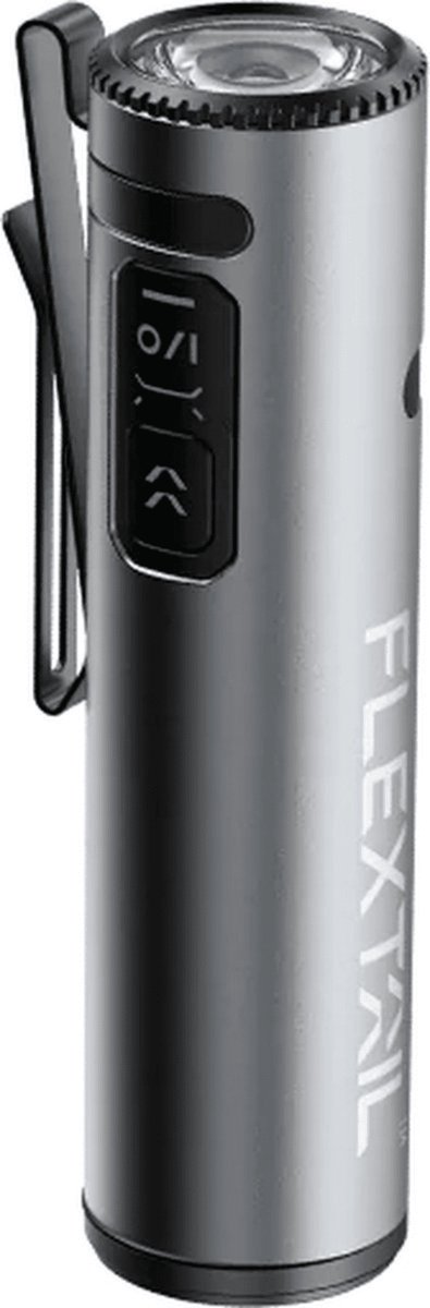 Linterna LED Flextail Zero 1200 Gris USB-C IP67
