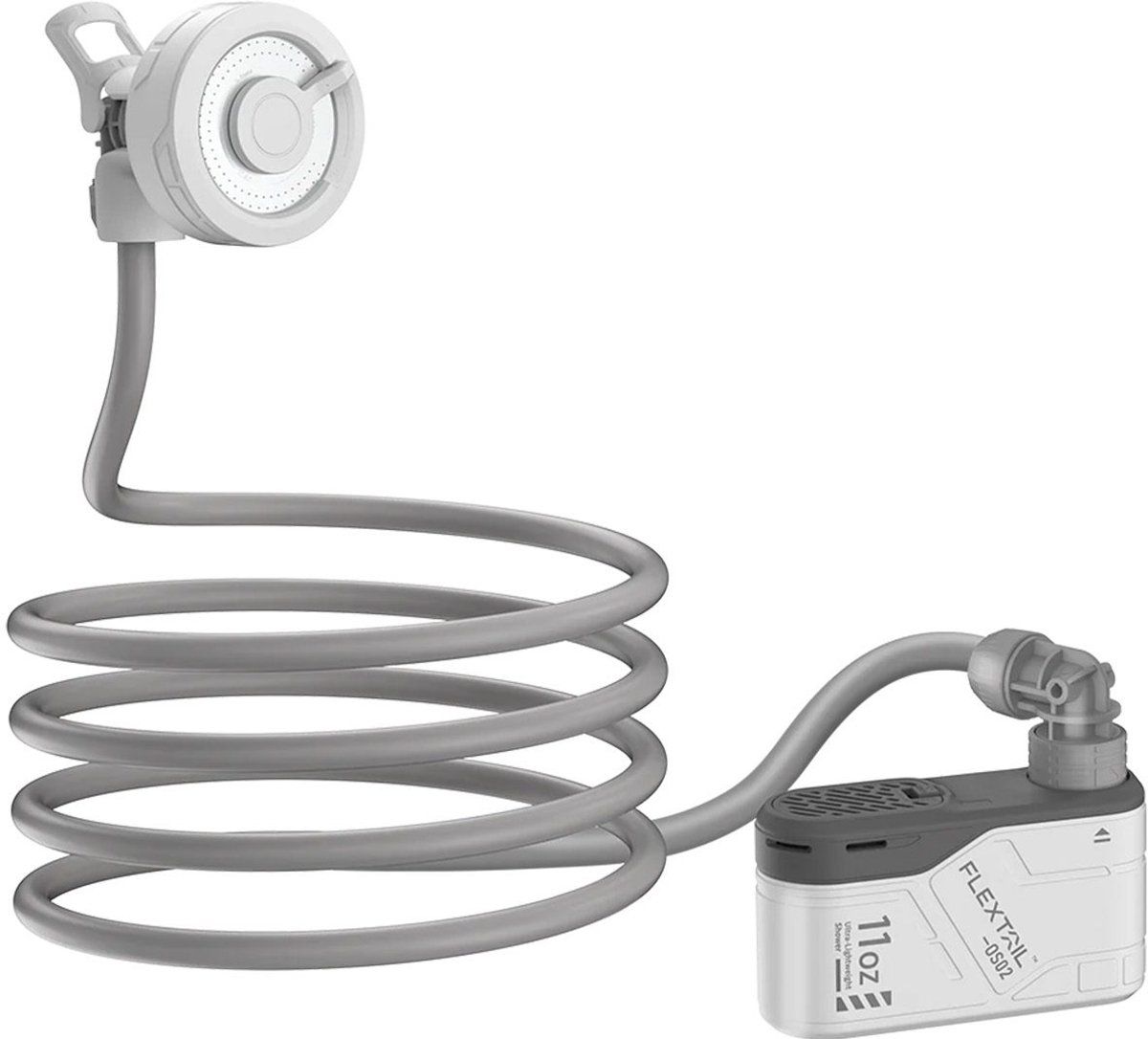 Ducha Portátil Flextail Max Shower OS02 con Estuche USB-C Recargable 2,4 m