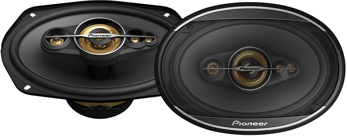 Altavoces para coche Pioneer 5 vías 120W RMS Negro TS-A6991F