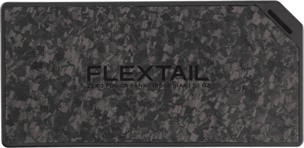 Flextail Zero Power 10000mAh Negro Cable USB-C integrado 22,5W