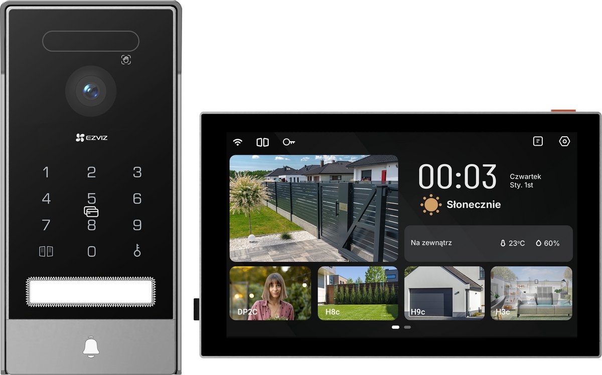 EZVIZ HP7 Pro 4K WiFi visión nocturna Videoportero