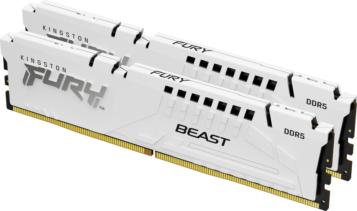 Memoria RAM Kingston Technology FURY Beast DDR5 32GB 6000MT/s White EXPO
