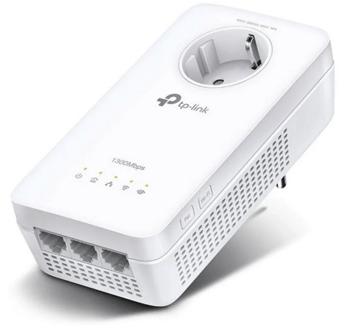 TP-Link PowerLine TL-WPA8631P Adaptador de Red Gigabit Ethernet AC1200 Blanco