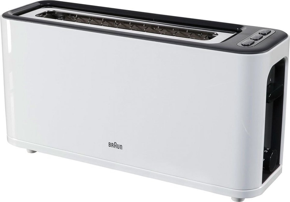 Tostadora Braun PurEase HT 3110 1000W 1 Ranura Blanco