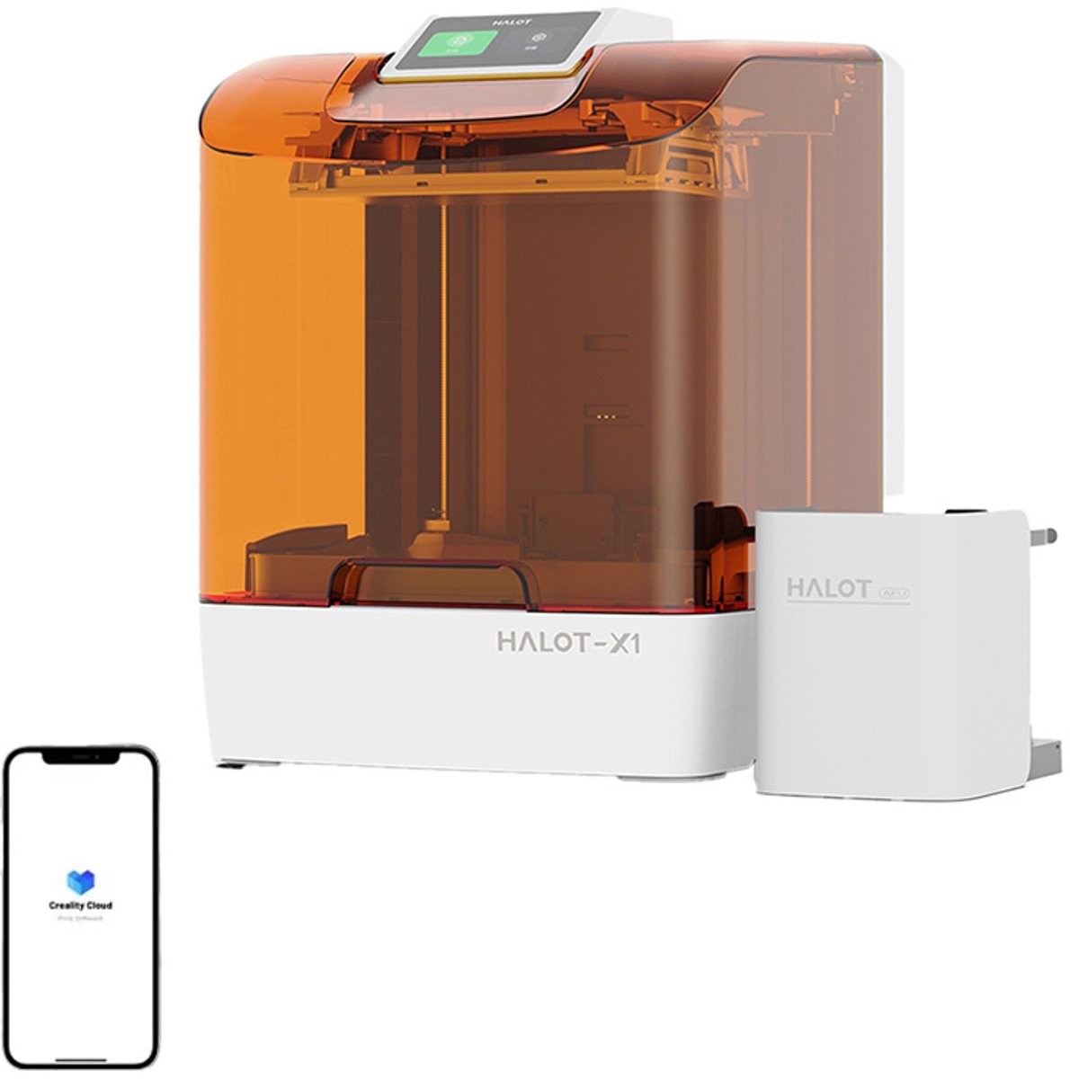 Creality Halot-X1 Combo 16K Impresora 3D Resina 170 mm/h 211 x 118 x 200 mm