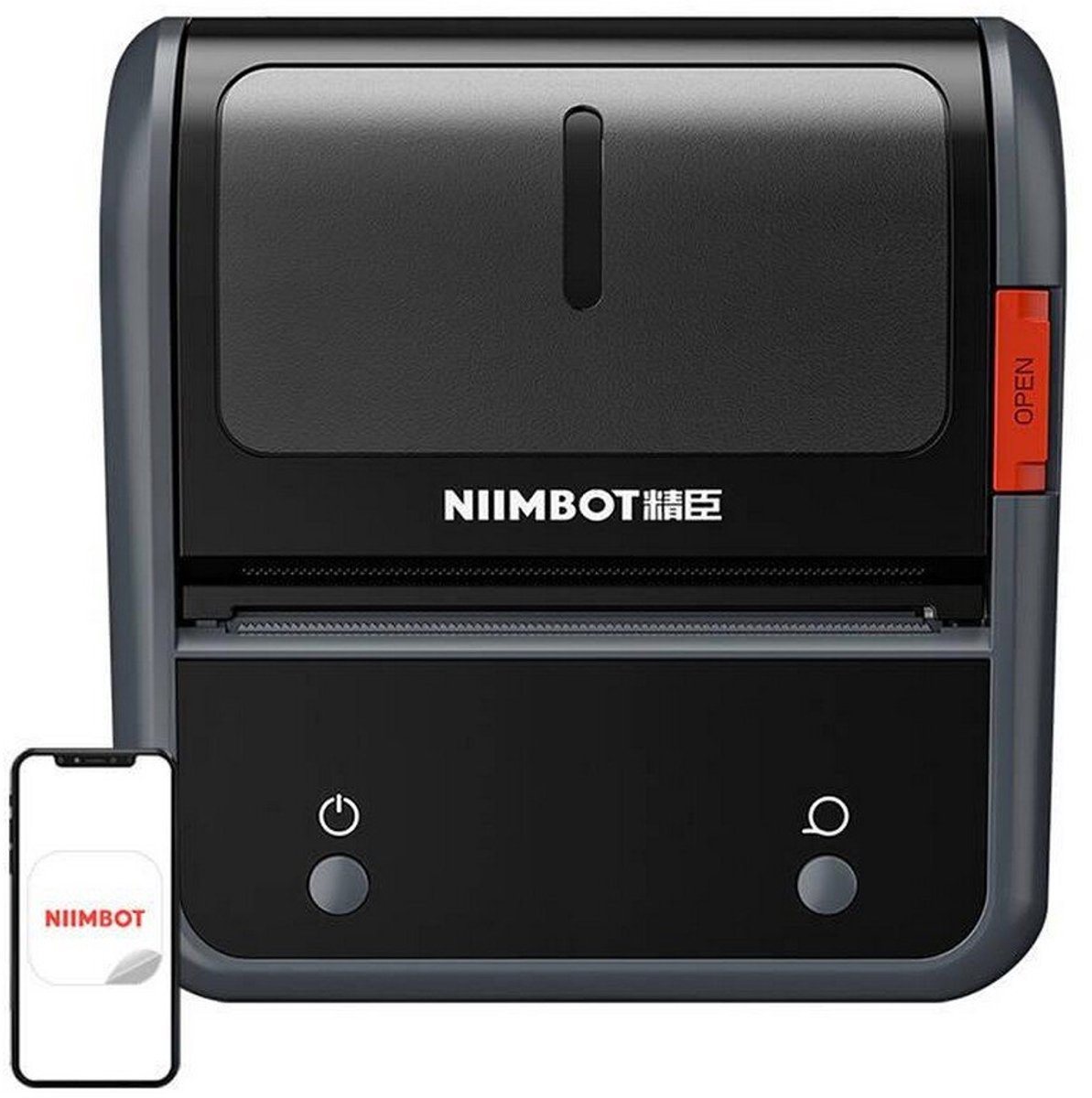 Impresora de Etiquetas Térmica Niimbot B3S_P Gris